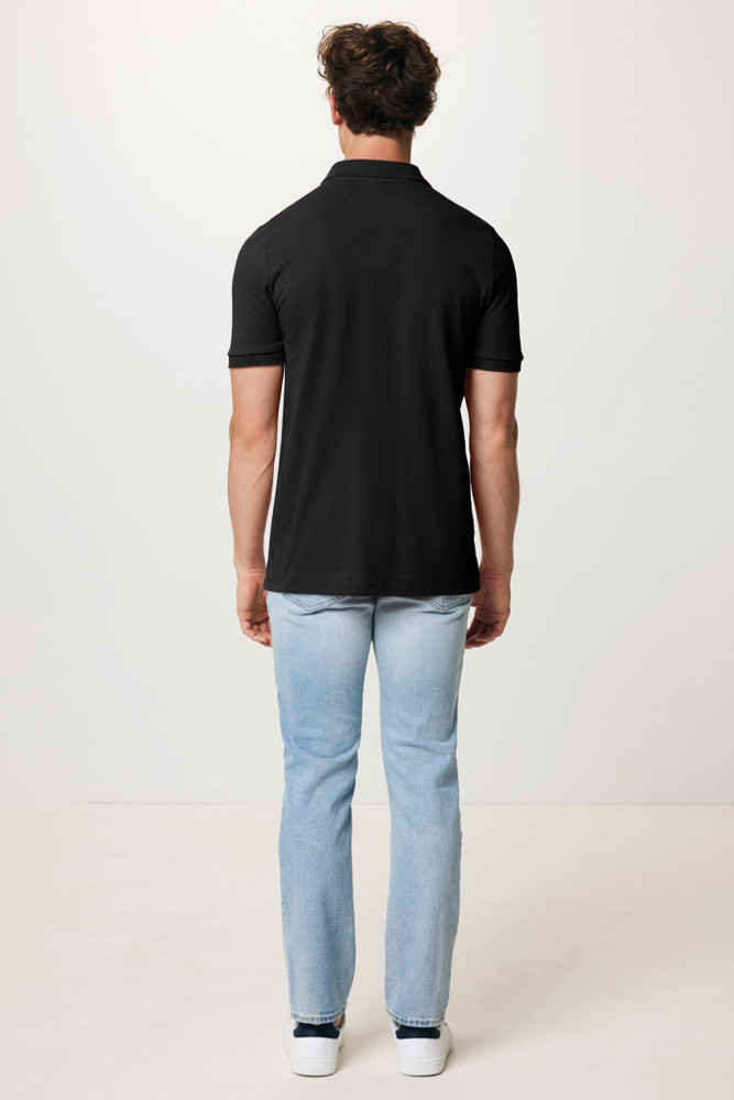 IQONIQ Yosemite gerecycled katoen pique polo