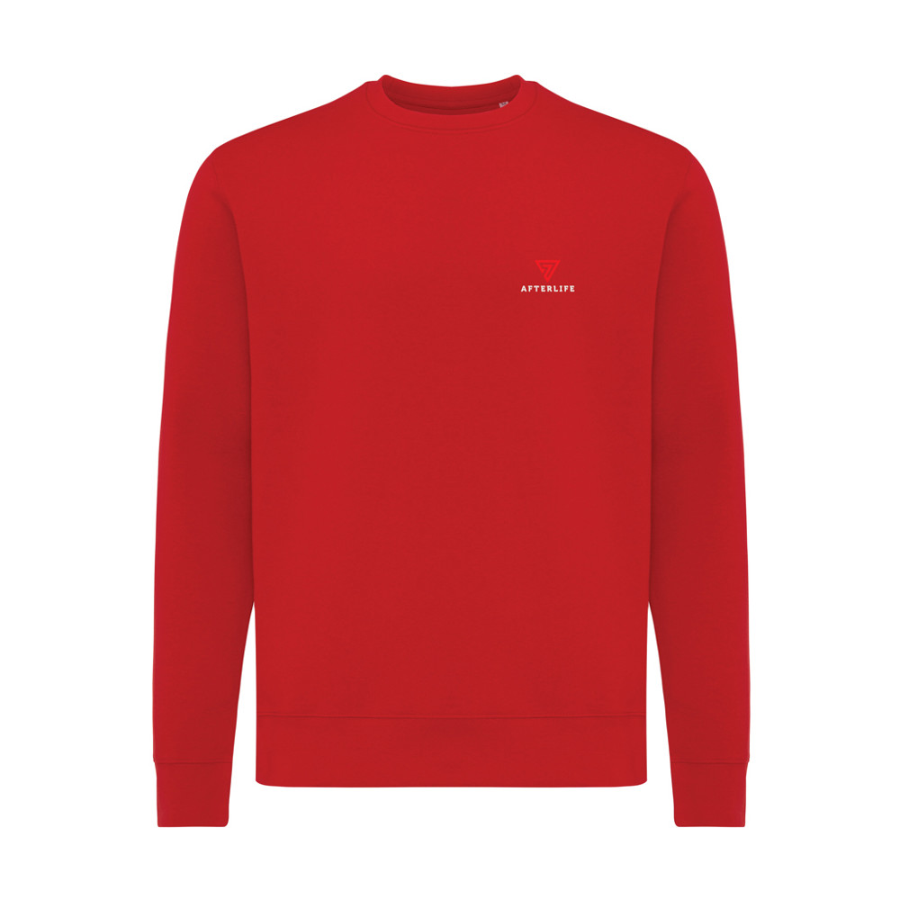 IQONIQ Etosha lichtgewicht gerecycled katoen sweater