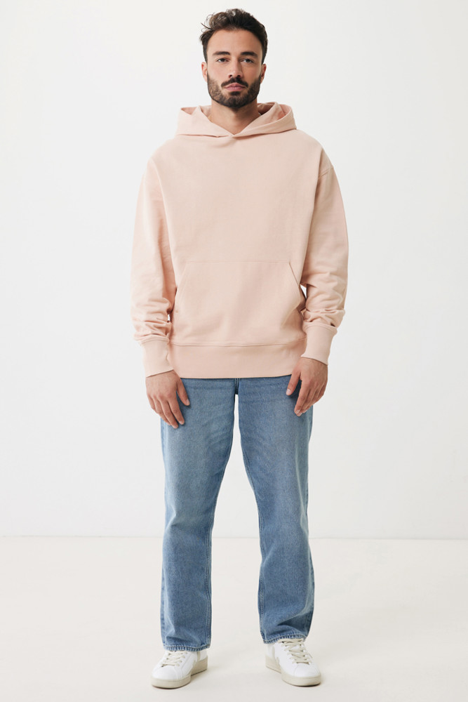 IQONIQ Yoho gerecycled katoen relaxed hoodie