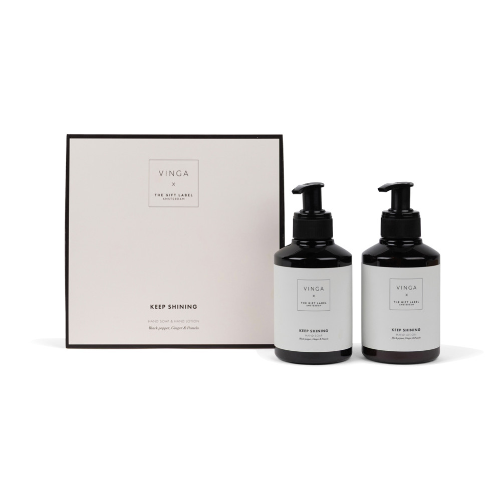 VINGA x TGL giftset voor handverzorging