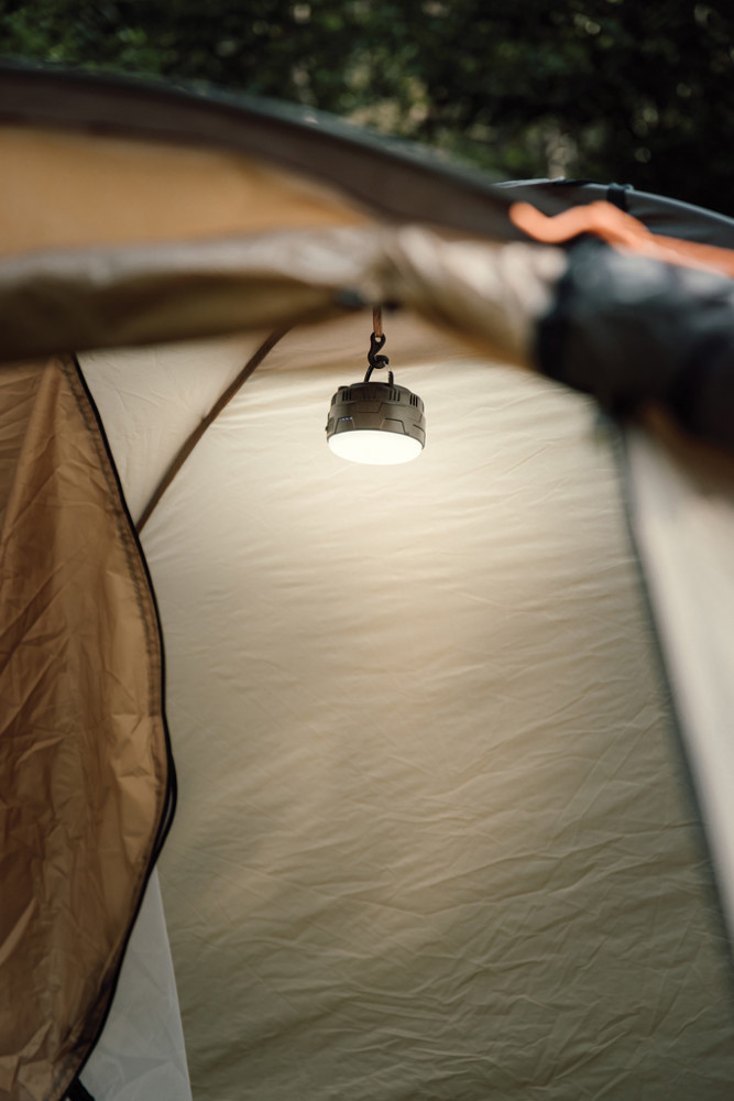 Nordic Drift Everest RCS draagbare campinglantaarn met handd