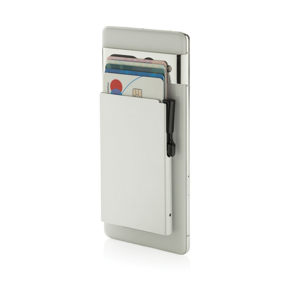 Standard aluminium RFID magnetic telefoon kaarthouder