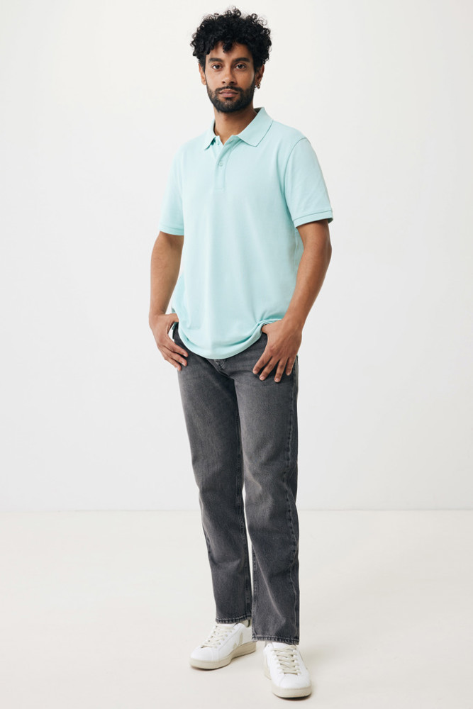 IQONIQ Yosemite gerecycled katoen pique polo