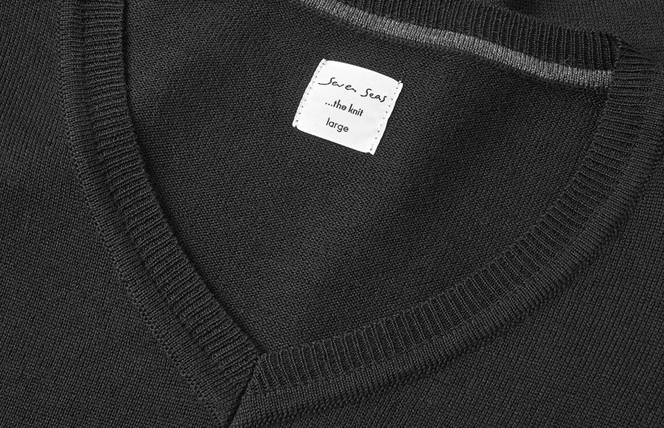 SEVEN SEAS The knit | v-neck