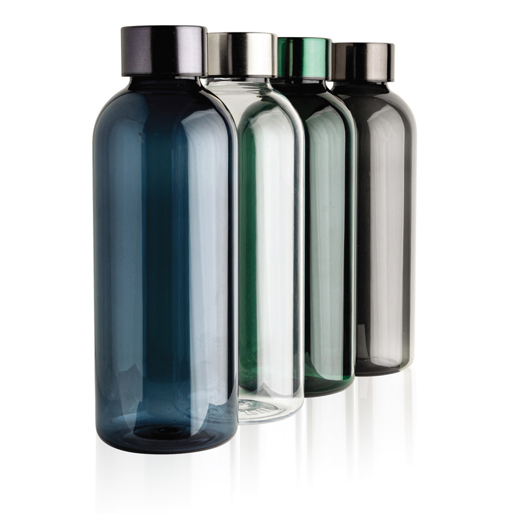Lekvrije waterfles met metallic dop