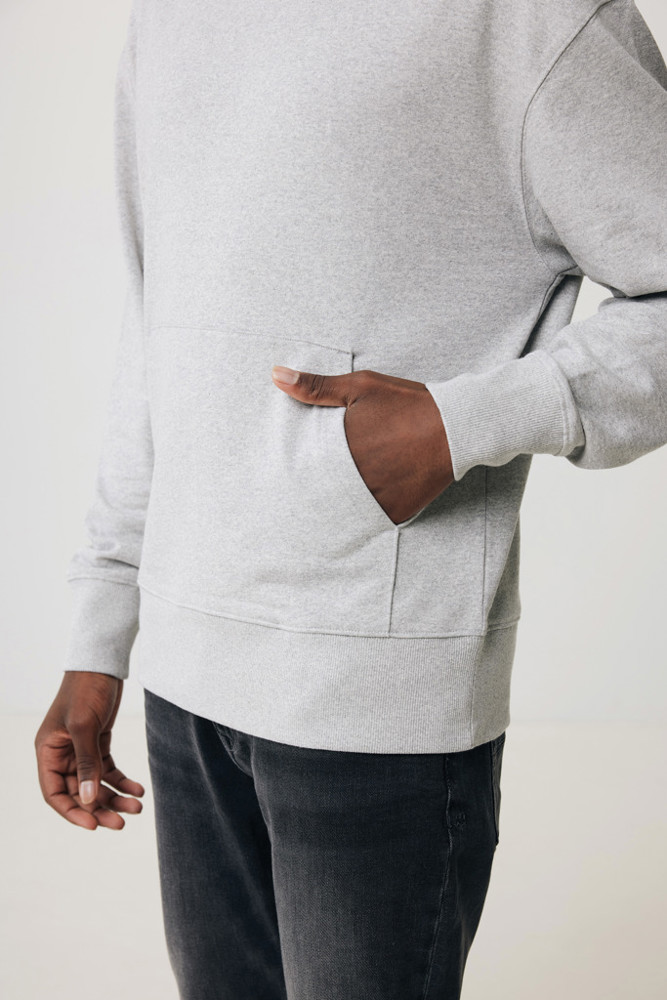 IQONIQ Yoho gerecycled katoen relaxed hoodie