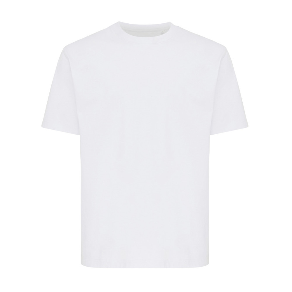 IQONIQ Nikko heavyweight gerecycled katoen t-shirt - recycled white (± PMS 11-0601 TCX)