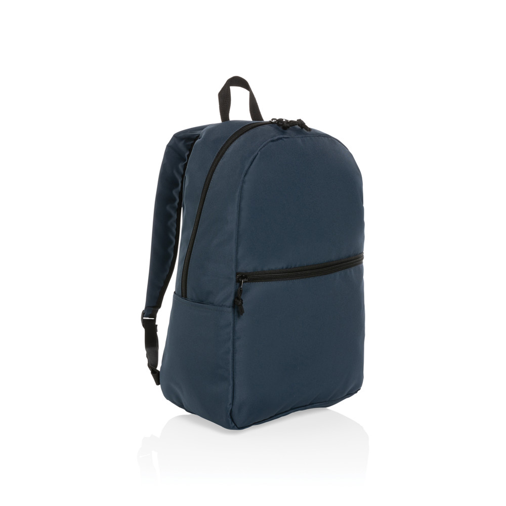 Impact AWARE™ RPET lichtgewicht rugzak - donkerblauw (± PMS 539)