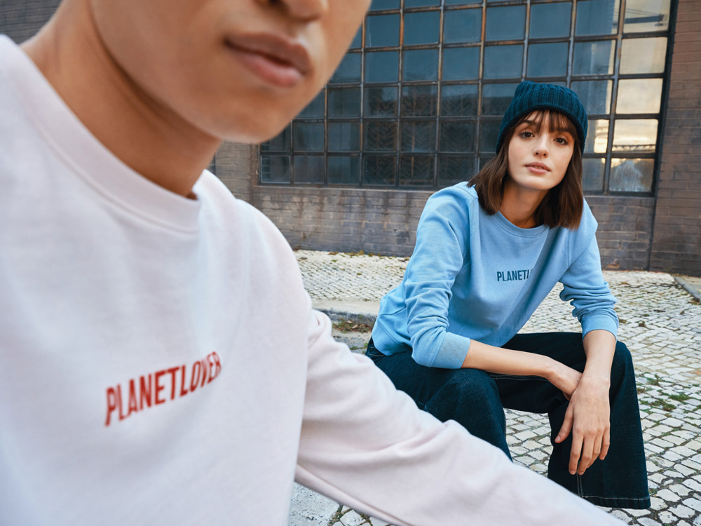 IQONIQ Etosha lichtgewicht gerecycled katoen sweater