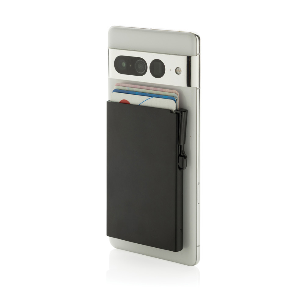 Standard aluminium RFID magnetic telefoon kaarthouder