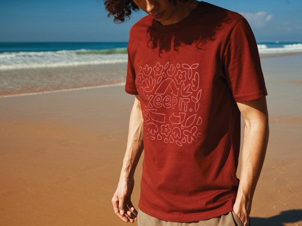 IQONIQ Brett gerecycled katoen t-shirt