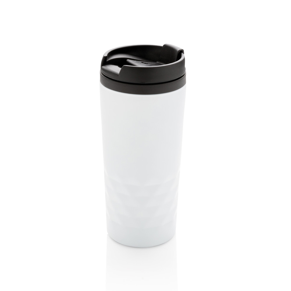 Geometrische mok - wit (± PMS White)