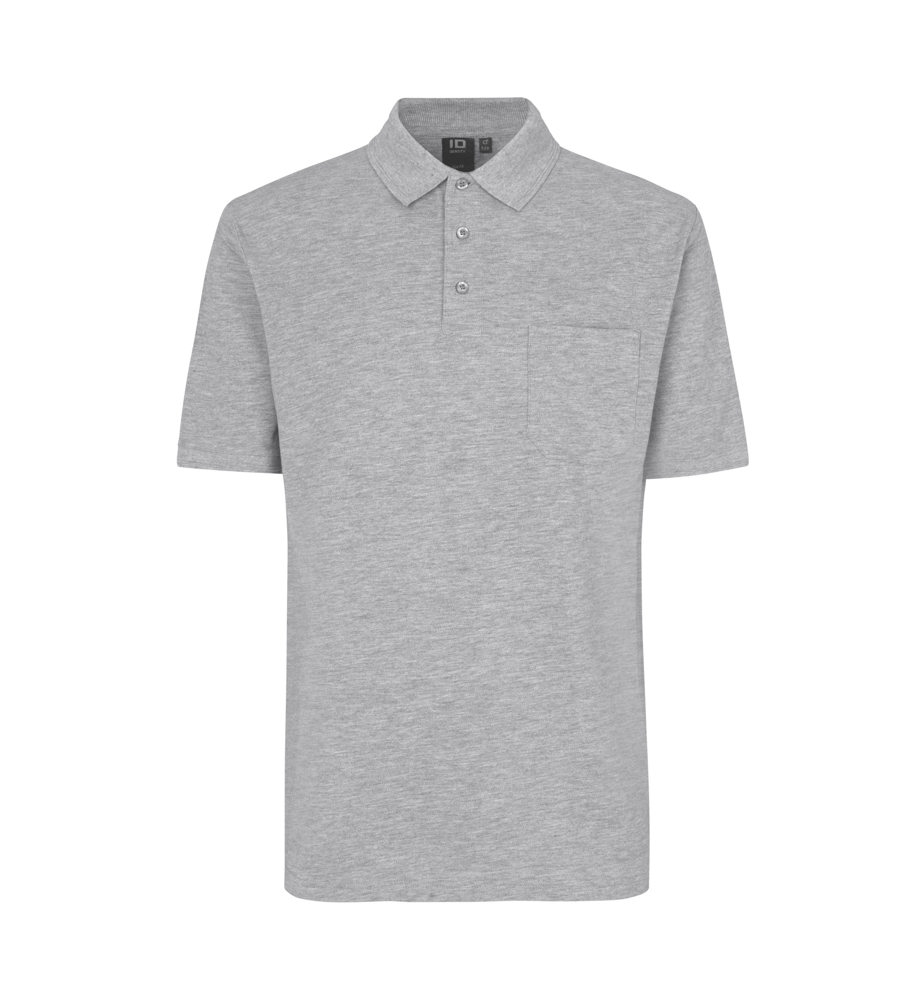 Poloshirt klassiek - Grijs gemêleerd (C-210)