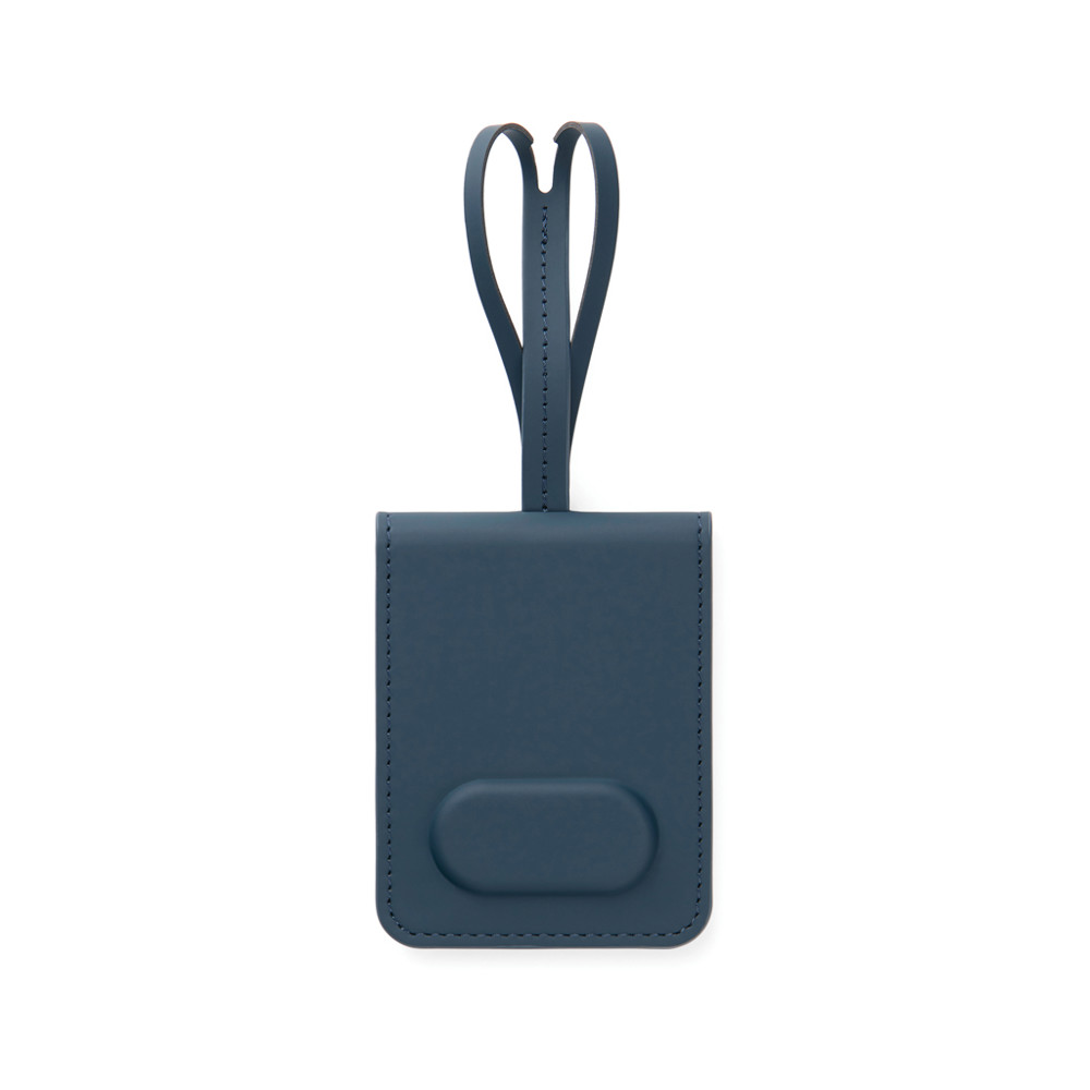 VINGA Baltimore RCS baggage label met dual finder - blauw (± PMS 7545C)