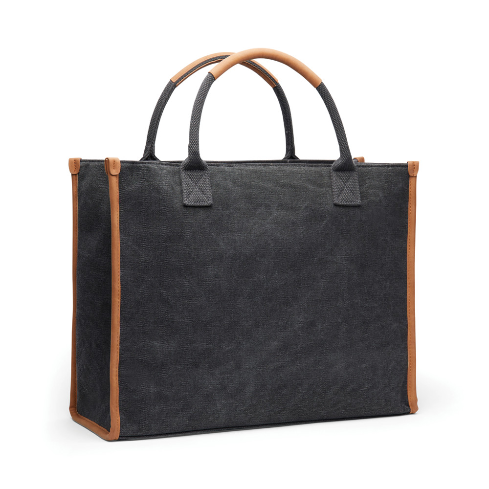 VINGA Bosler RCS recycled canvas office draagtas