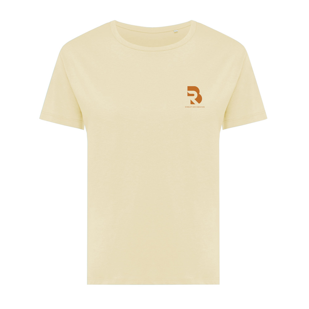 IQONIQ Yala dames lichtgewicht gerecycled katoen t-shirt