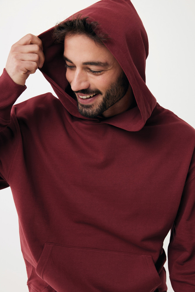 IQONIQ Yoho gerecycled katoen relaxed hoodie