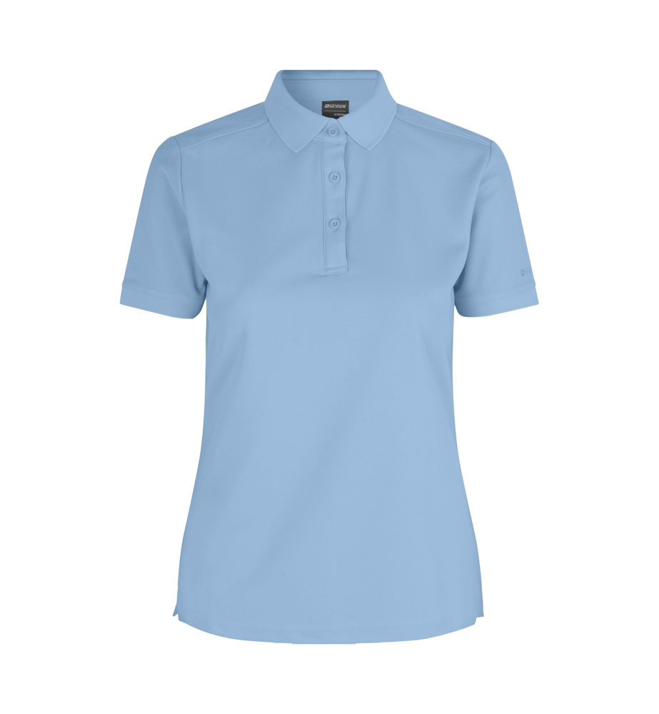 GEYSER polo shirt | functional | dames - Lichtblauw (C-700)