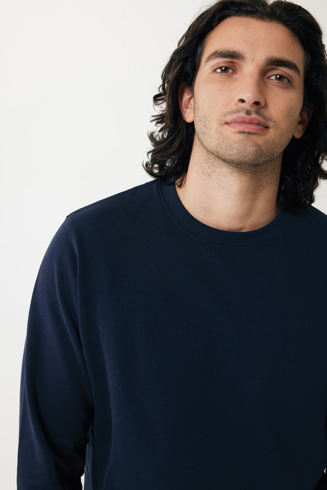 IQONIQ Etosha lichtgewicht gerecycled katoen sweater