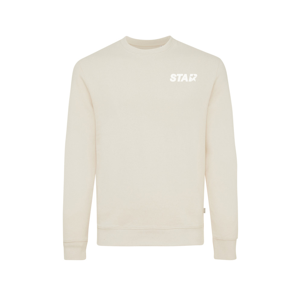 IQONIQ Denali gerecycled katoen sweater ongeverfd