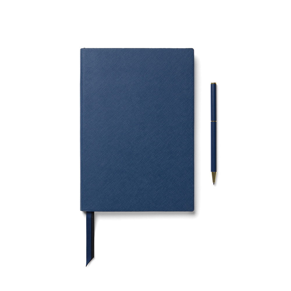 VINGA Arlo RCS executive schrijfset - donkerblauw (± PMS 2767C)