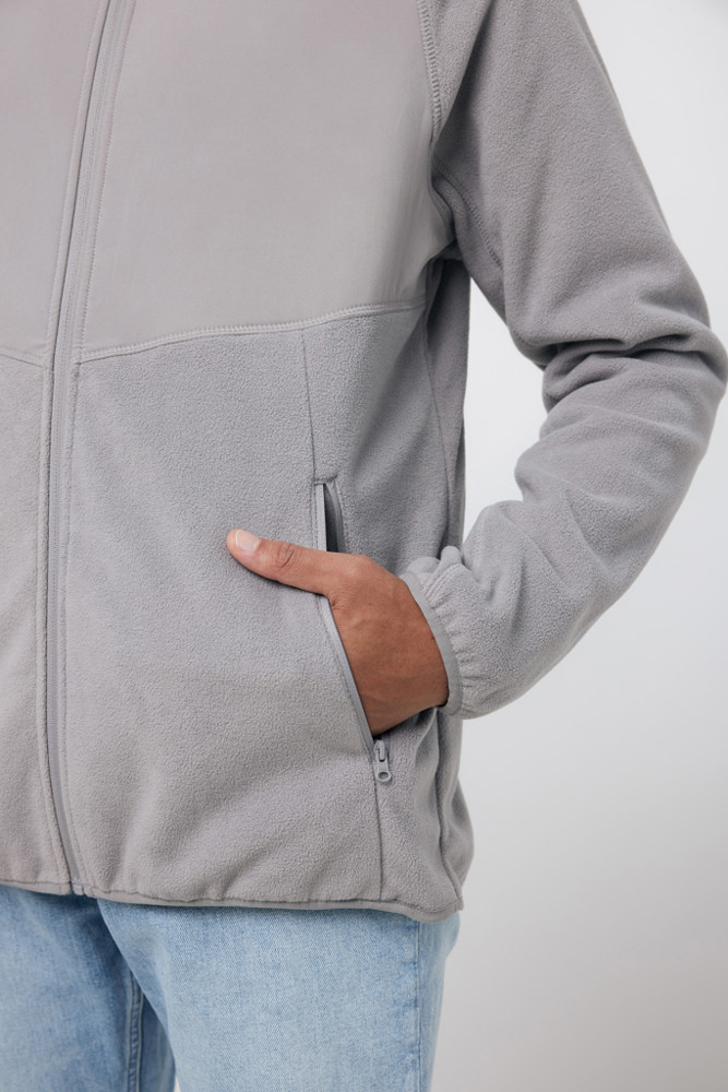 IQONIQ Talung gerecycled polyester fleece jas met rits