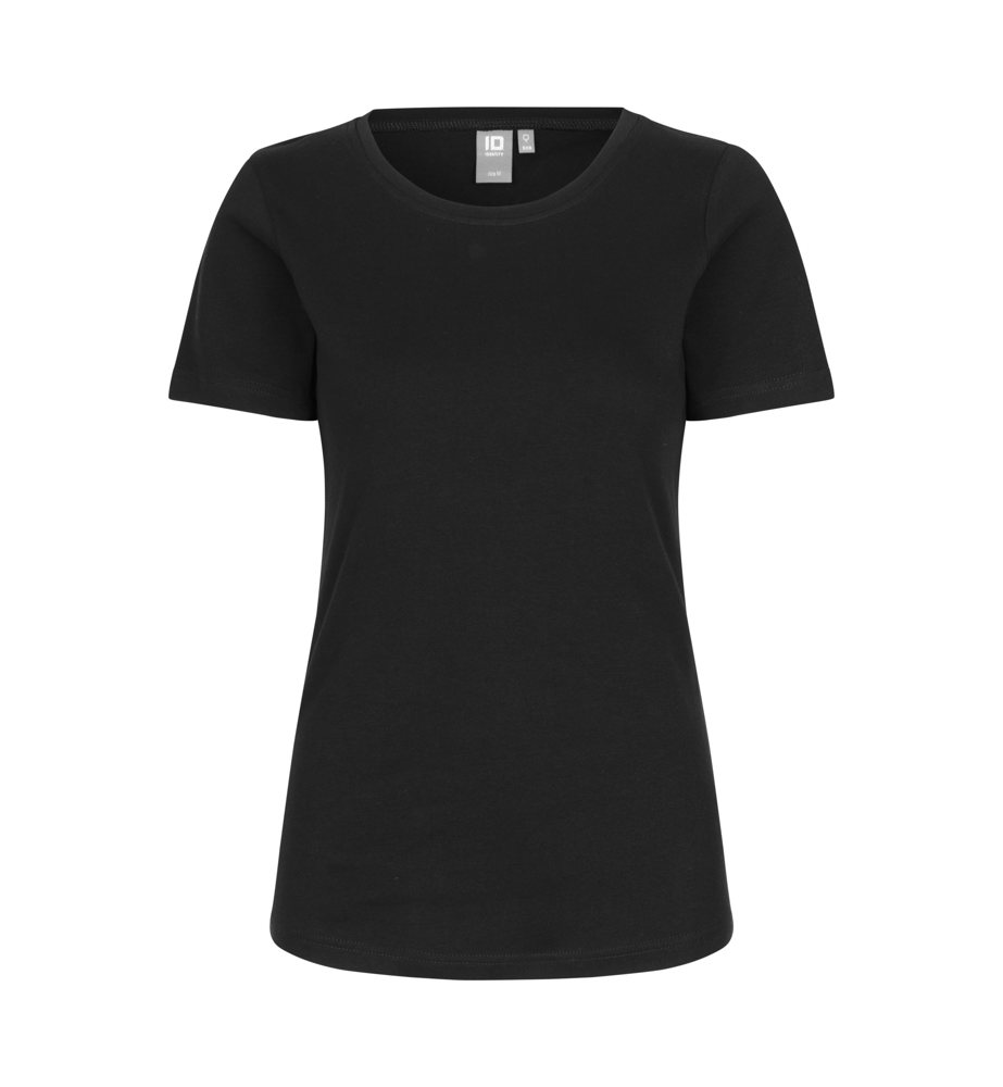 Interlock T-shirt | dames - Zwart (C-900)