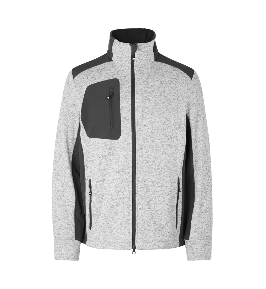 Cardigan | gebreide fleece