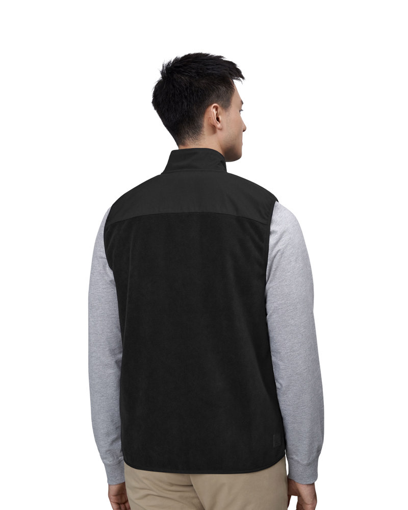 Bonded fleece vest