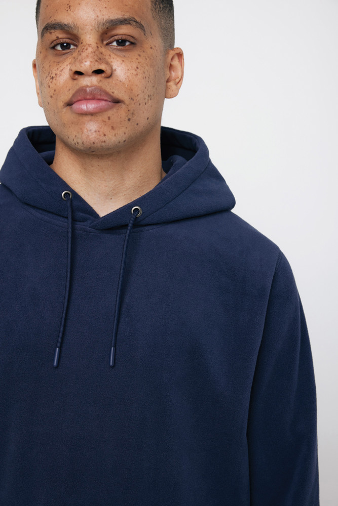 IQONIQ Trivor gerecycled polyester fleece hoodie