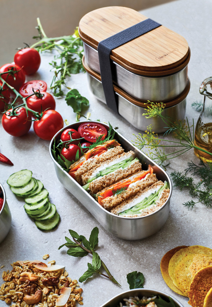 Black+Blum Stainless Steel Dubbele Bento Box