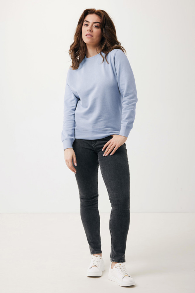 IQONIQ Etosha lichtgewicht gerecycled katoen sweater
