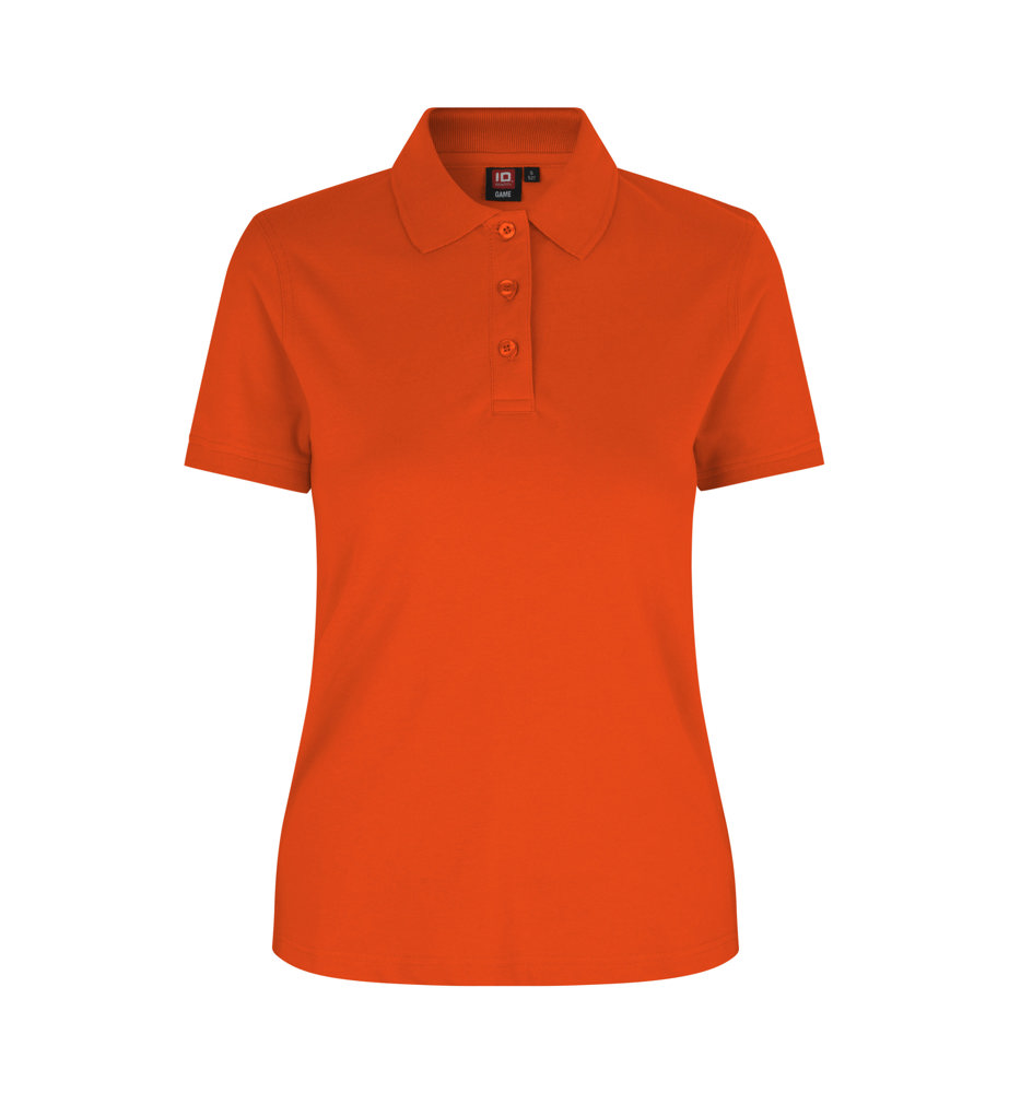 Poloshirt | stretch | dames - Oranje (C-350)