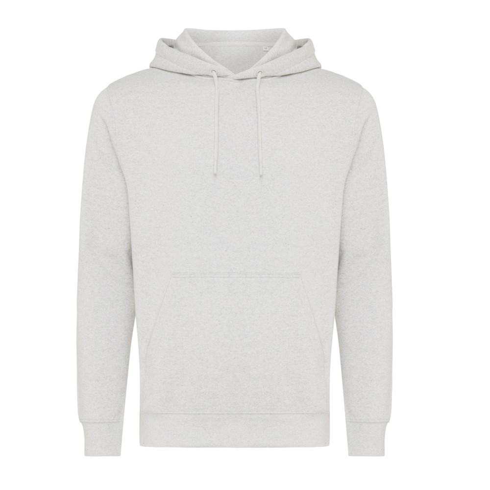 IQONIQ Rila lichtgewicht gerecycled katoen hoodie - light heather grey (± PMS light heather grey)