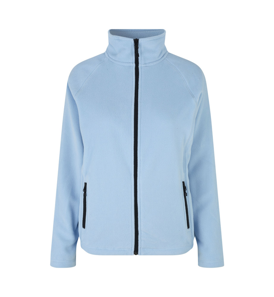 Cardigan | microfleece | dames - Lichtblauw (C-700)