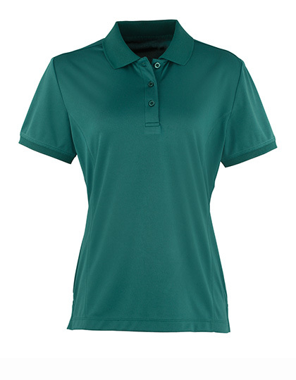 Premier Workwear - Women´s Coolchecker® Piqué Polo - Bottle Green (ca. Pantone 560C)