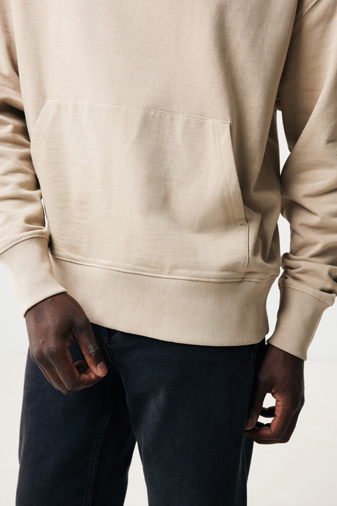 IQONIQ Yoho gerecycled katoen relaxed hoodie