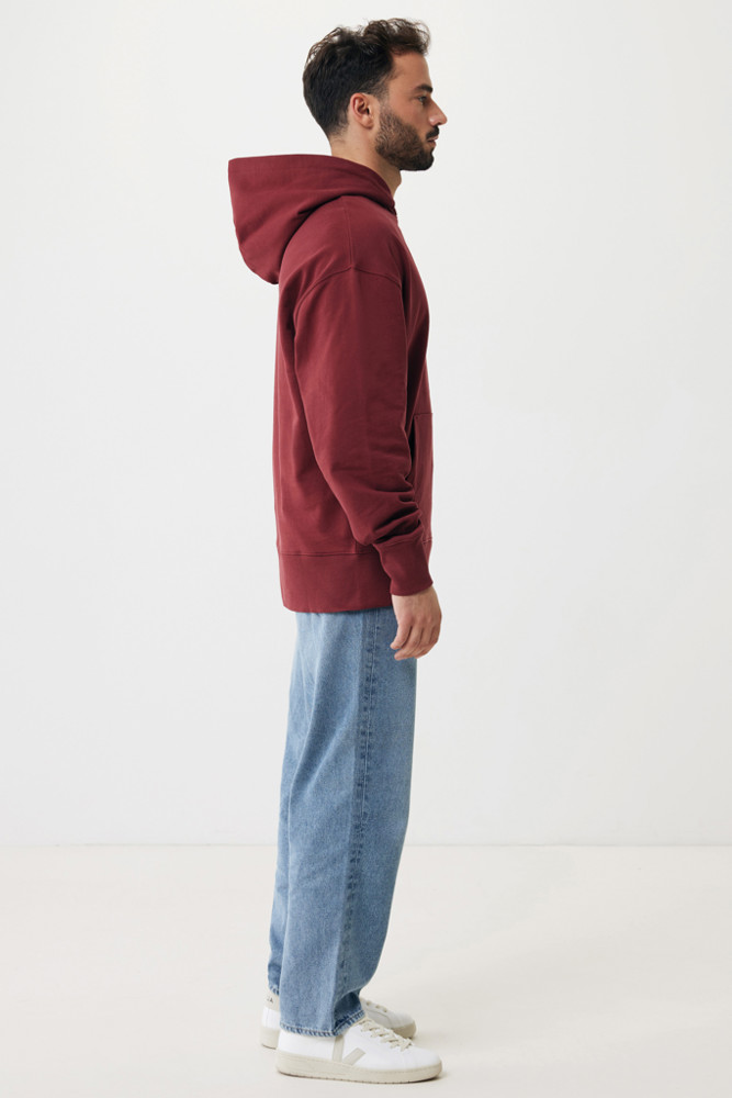 IQONIQ Yoho gerecycled katoen relaxed hoodie
