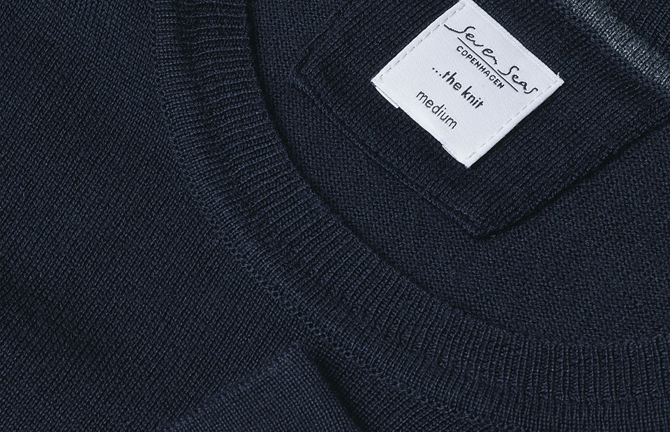 SEVEN SEAS The knit | o-neck | dames