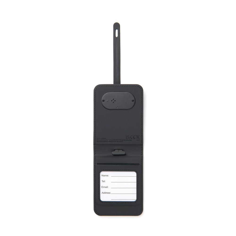 VINGA Baltimore RCS baggage label met dual finder