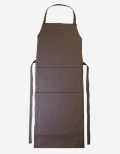 Bib Apron Verona 110 x 75 cm - Taupe
