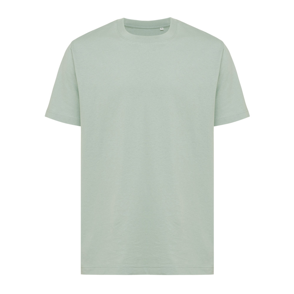 IQONIQ Kakadu relaxed gerecycled katoen t-shirt - iceberg green (± PMS 15-5205 TCX)