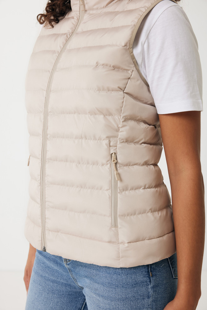 IQONIQ Meru dames gerecycled polyester bodywarmer