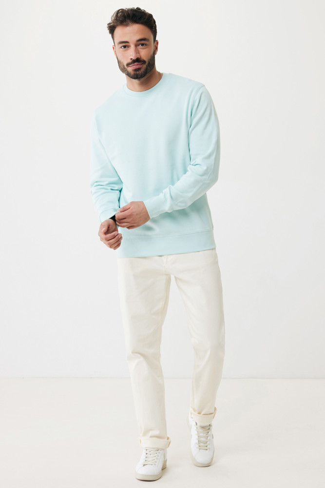 IQONIQ Etosha lichtgewicht gerecycled katoen sweater