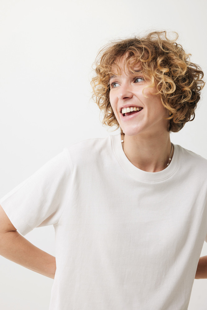 IQONIQ Kakadu relaxed gerecycled katoen t-shirt