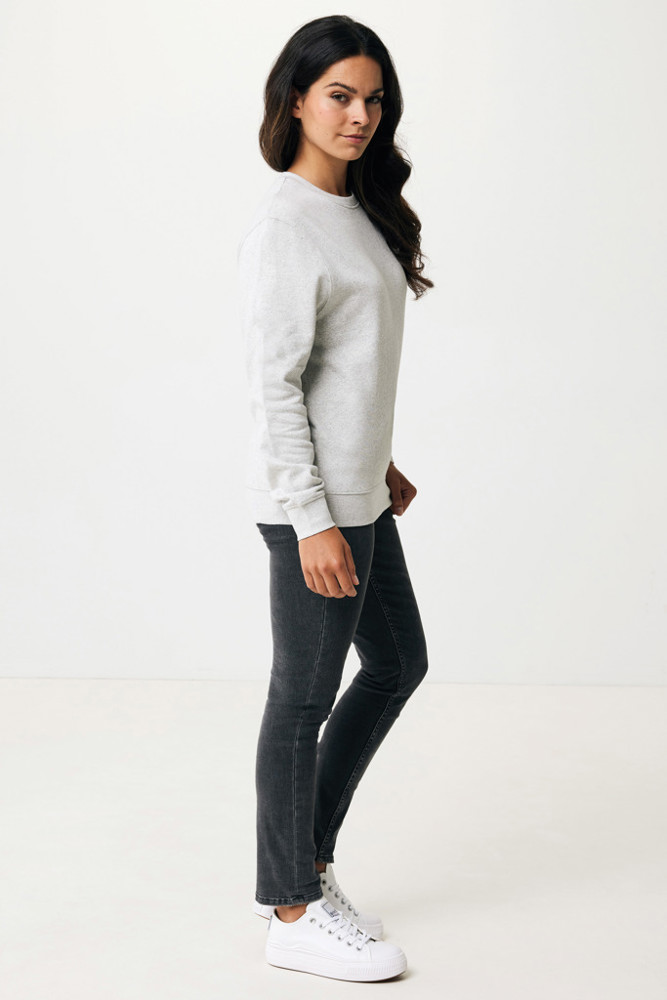 IQONIQ Etosha lichtgewicht gerecycled katoen sweater