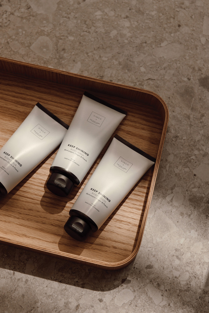 VINGA x TGL giftset voor lichaamsverzorging