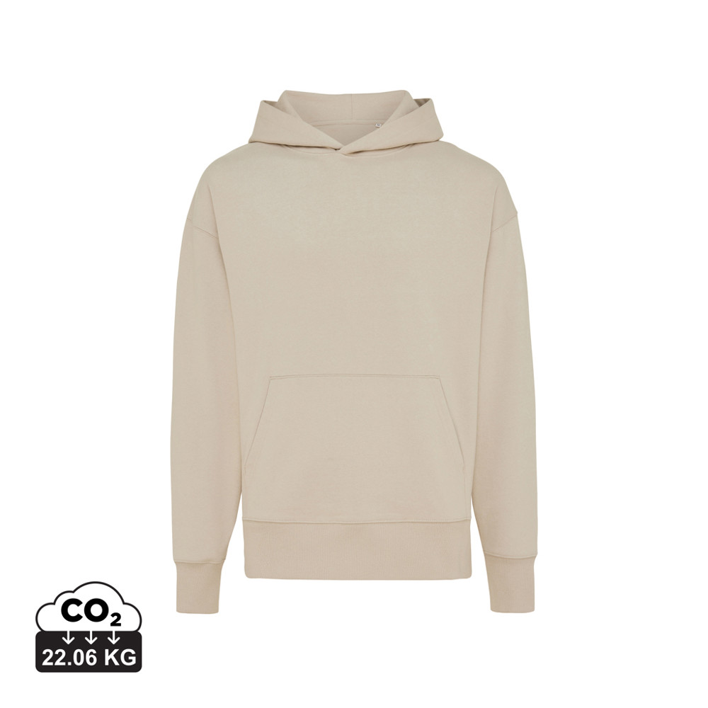 IQONIQ Yoho gerecycled katoen relaxed hoodie