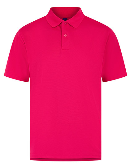 Henbury - Men´s Coolplus® Wicking Polo Shirt - Bright Pink
