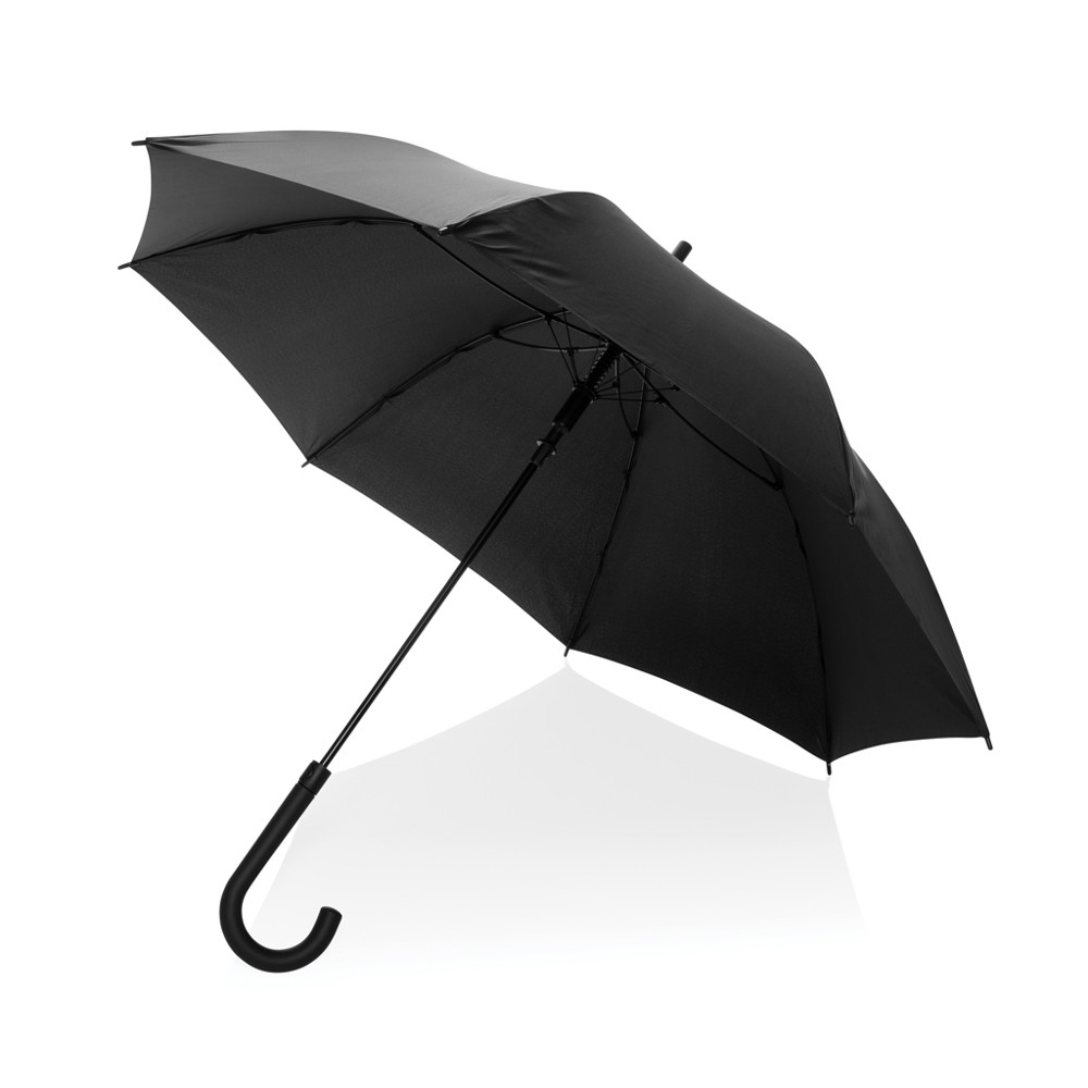KENTO URBAN 23'' AWARE™ RPET 190T automatische paraplu - zwart (± PMS Black)